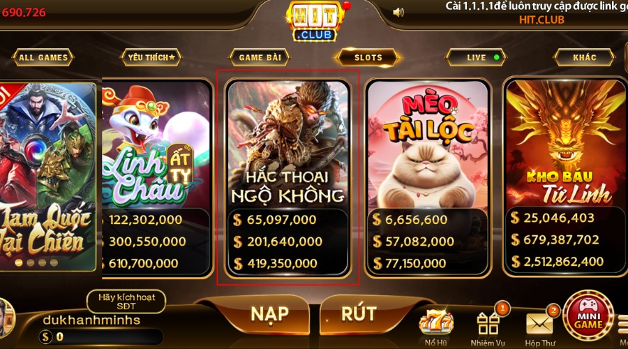 Hơn 10000+ lượt chơi Hắc Thoại Ngộ Không mỗi ngày