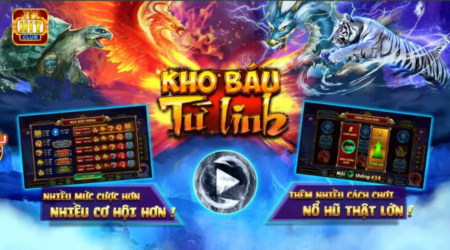 Bùng nổ giải thưởng với cơ chế đa tầng của Kho Báu Tứ Linh